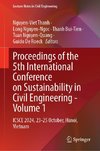 Proceedings of the 5th International Conference on Sustainability in Civil Engineering - Volume 1