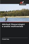 Attributi fitosociologici e analisi multivariata