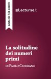 La solitudine dei numeri primi - Paolo Giordano (analisi del libro)