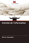 Intimité de l'information