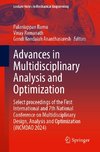 Advances in Multidisciplinary Analysis and Optimization