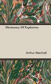 Dictionary Of Explosives