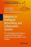 Advances in Intelligent Networking and Collaborative Systems