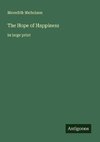 The Hope of Happiness