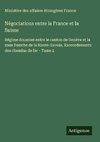 Négociations entre la France et la Suisse