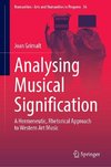 Analysing Musical Signification