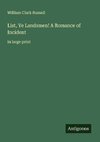 List, Ye Landsmen! A Romance of Incident
