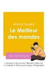 Réussir son Bac de français 2026 : Analyse du roman Le Meilleur des mondes de Aldous Huxley