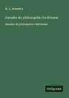 Annales de philosophie chrétienne