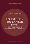 En este son un cantar farei : estudos sobre o universo das cantigas