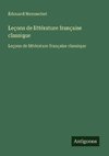 Leçons de littérature française classique