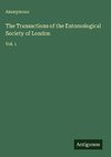 The Transactions of the Entomological Society of London