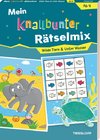 Mein knallbunter Rätselmix. Wilde Tiere & Unter Wasser