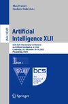 Artificial Intelligence XLII