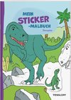 Mein Sticker-Malbuch. Dinosaurier