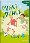 Total bunt von Punkt zu Punkt. Fußball. Von 1 bis 100