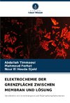 ELEKTROCHEMIE DER GRENZFLÄCHE ZWISCHEN MEMBRAN UND LÖSUNG