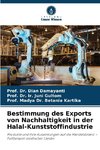 Bestimmung des Exports von Nachhaltigkeit in der Halal-Kunststoffindustrie