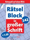 Rätselblock in großer Schrift 142 (5 Exemplare à 2,99 EUR)