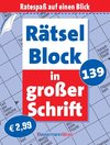 Rätselblock in großer Schrift 139 (5 Exemplare à 2,99 EUR)
