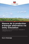 Mesure de la production d'énergie alternative via Unity Simulation