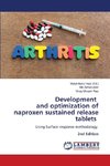 Development and optimization of naproxen sustained release tablets