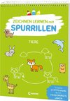Zeichnen lernen mit Spurrillen - Tiere