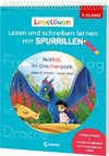 Leselöwen - Lesen und schreiben lernen mit Spurrillen - Notfall im Drachenpark