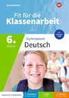 Fit für die Klassenarbeit - Gymnasium. Deutsch 6