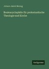 Realencyclopädie für protestantische Theologie und Kirche