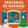 Ventanas de Navidad - Libro para colorear