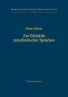 Zur Didaktik mittelindischer Sprachen