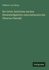 Der letzte Janitschar aus den Denkwürdigkeiten eines Leibarztes des Chosrew Paschah