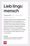 Lieblingsmensch Notizbuch: Die Definition einer besonderen Verbundenheit