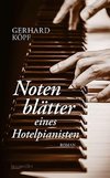 Notenblätter eines Hotelpianisten