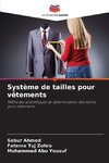 Système de tailles pour vêtements