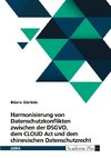 Harmonisierung von Datenschutzkonflikten zwischen der DSGVO, dem CLOUD Act und dem chinesischen Datenschutzrecht