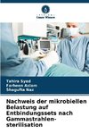 Nachweis der mikrobiellen Belastung auf Entbindungssets nach Gammastrahlen-sterilisation