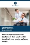 Entlastungs-System beim Laufen auf dem Laufband im Vergleich zum Laufen auf dem Boden