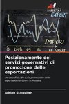Posizionamento dei servizi governativi di promozione delle esportazioni