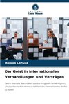 Der Geist in internationalen Verhandlungen und Verträgen
