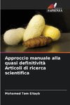 Approccio manuale alla quasi definitività Articoli di ricerca scientifica