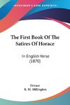 The First Book Of The Satires Of Horace