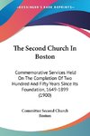The Second Church In Boston