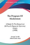 The Program Of Modernism