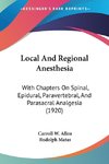 Local And Regional Anesthesia