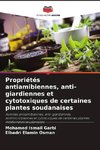Propriétés antiamibiennes, anti-giardiennes et cytotoxiques de certaines plantes soudanaises