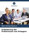 Erläuterung der Präferenzen von Anlegern