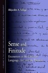 Sense and Finitude