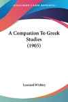 A Companion To Greek Studies (1905)